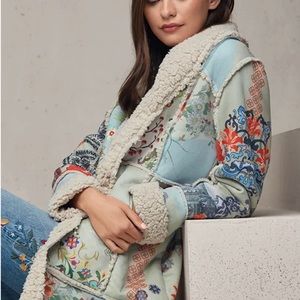 Johnny Was Gigianna Suede Jacket